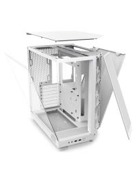 NZXT CC-H61FW-R1 H6 Flow RGB Tempered Glass White USB 3.2 ATX Mid Tower Kasa - 3
